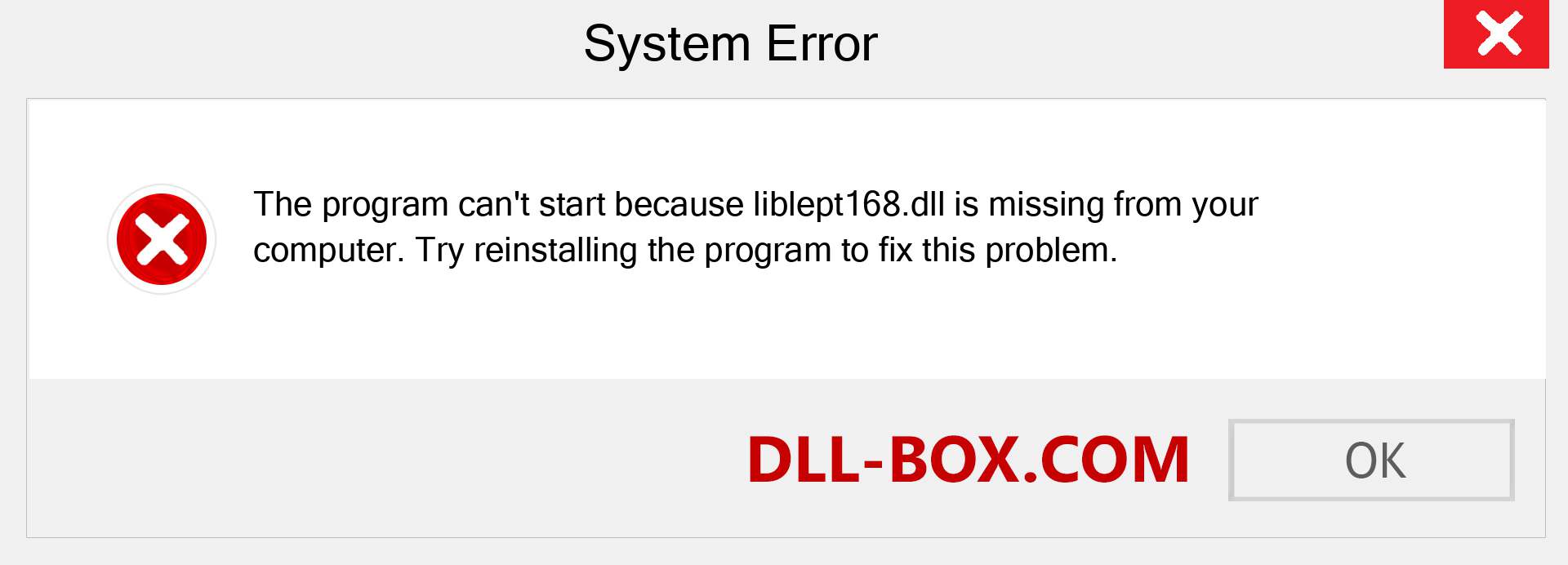  liblept168.dll file is missing?. Download for Windows 7, 8, 10 - Fix  liblept168 dll Missing Error on Windows, photos, images